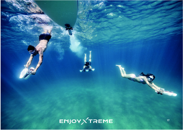 Brochure Sublue - scooters sous-marins